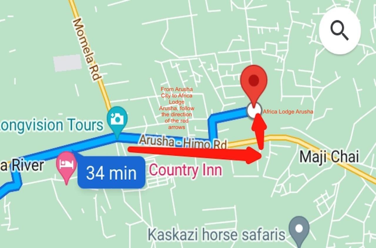 Nkoaranga Africa Lodge Arusha מראה חיצוני תמונה
